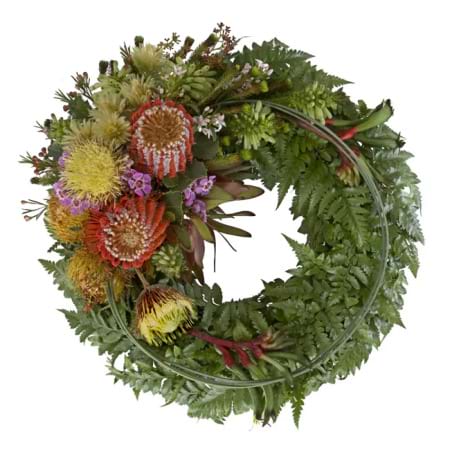 Indigenous Flower Wreath