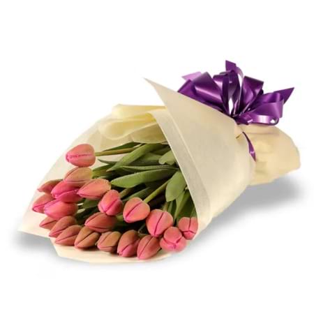 Tulip Bouquet in Pink