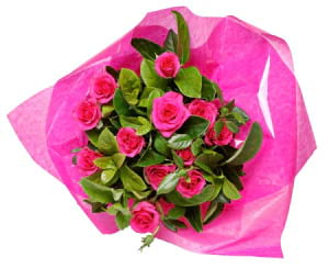 Coloured Rose Bouquet